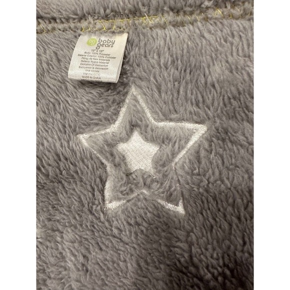 Baby Gear Gray Yellow Giraffe Star Plush Toy Baby Security Blanket Lovey READ - Picture 9 of 9